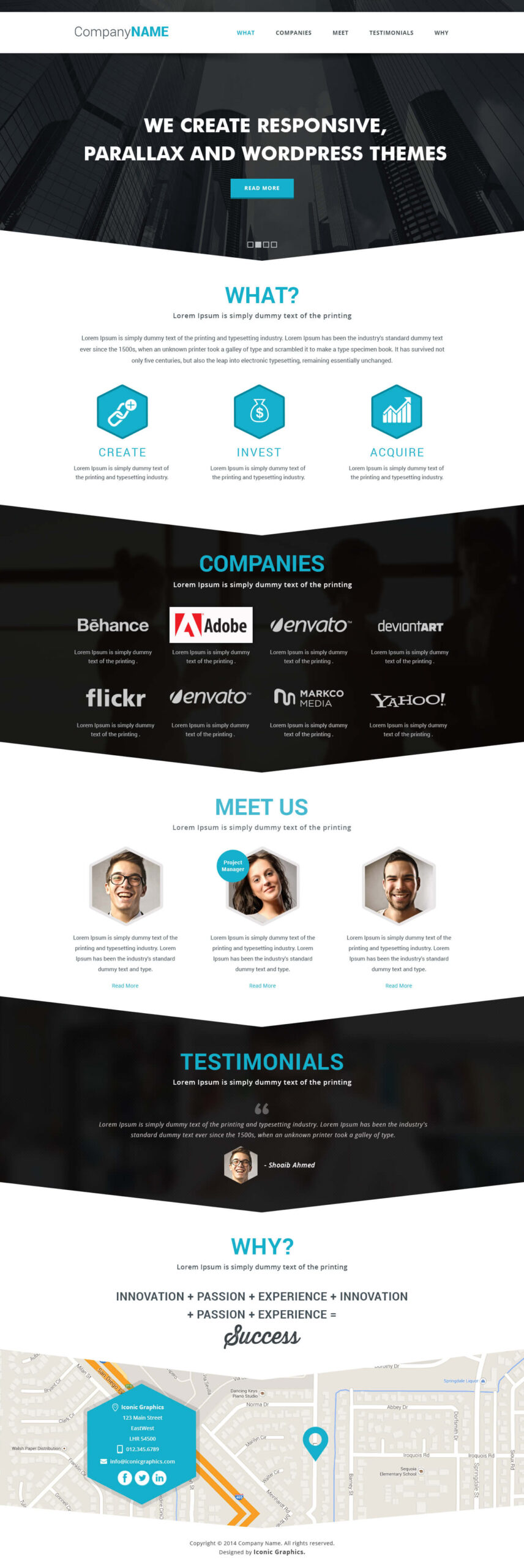 Single Page Website